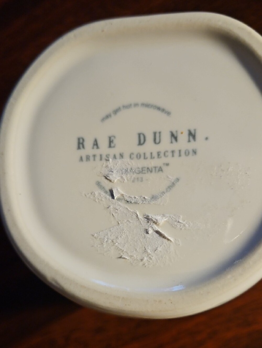 Rae Dunn White Mug with Black 'SURVIVOR' Lettering - Picture 4 of 4